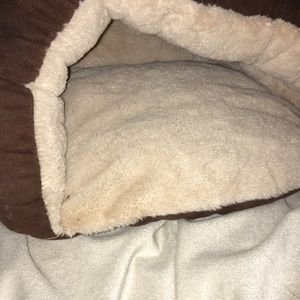 Dog bed. -  22” c 17” x 10”